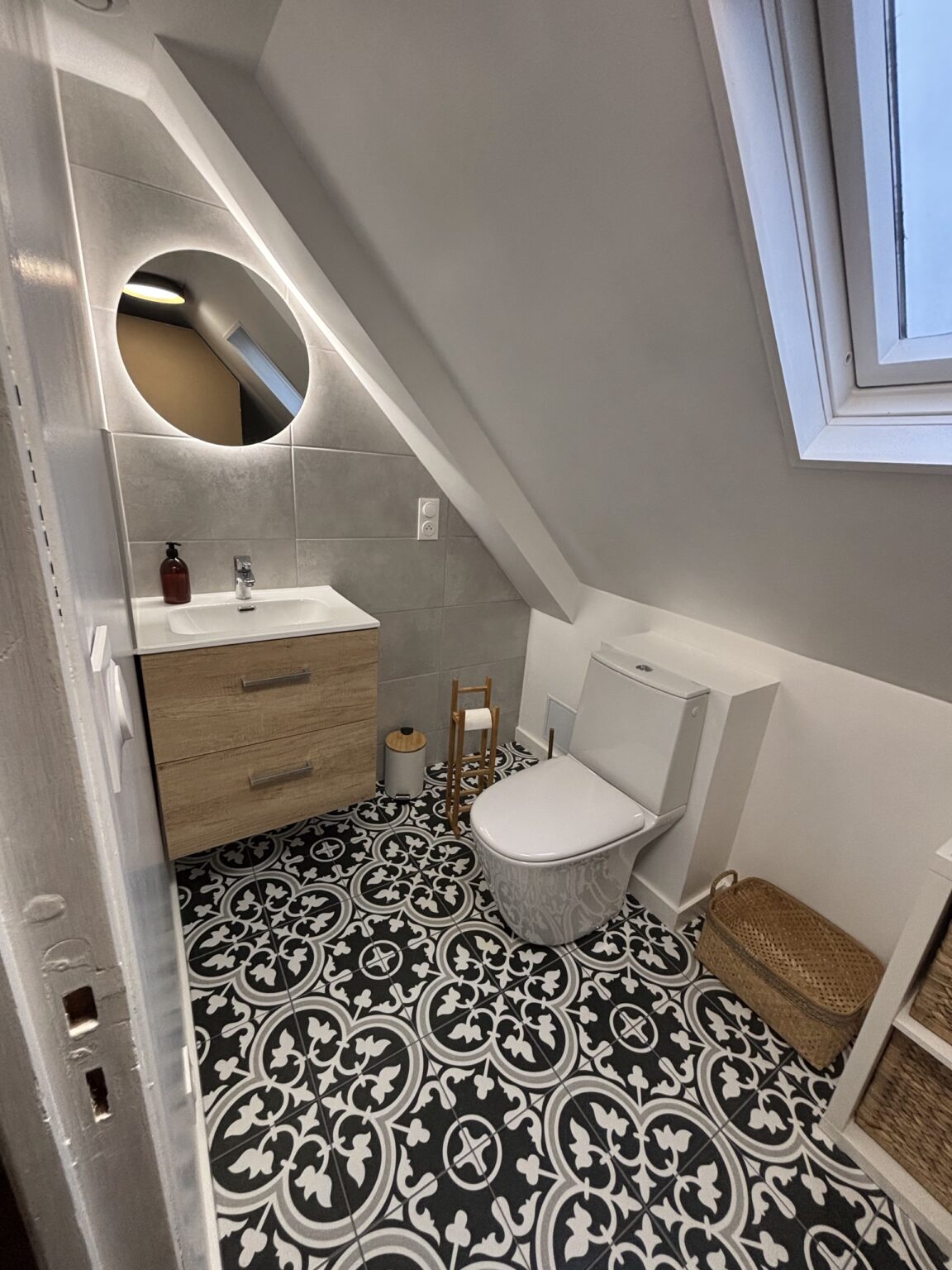 Rénovation de petite salle de bain à Caen
